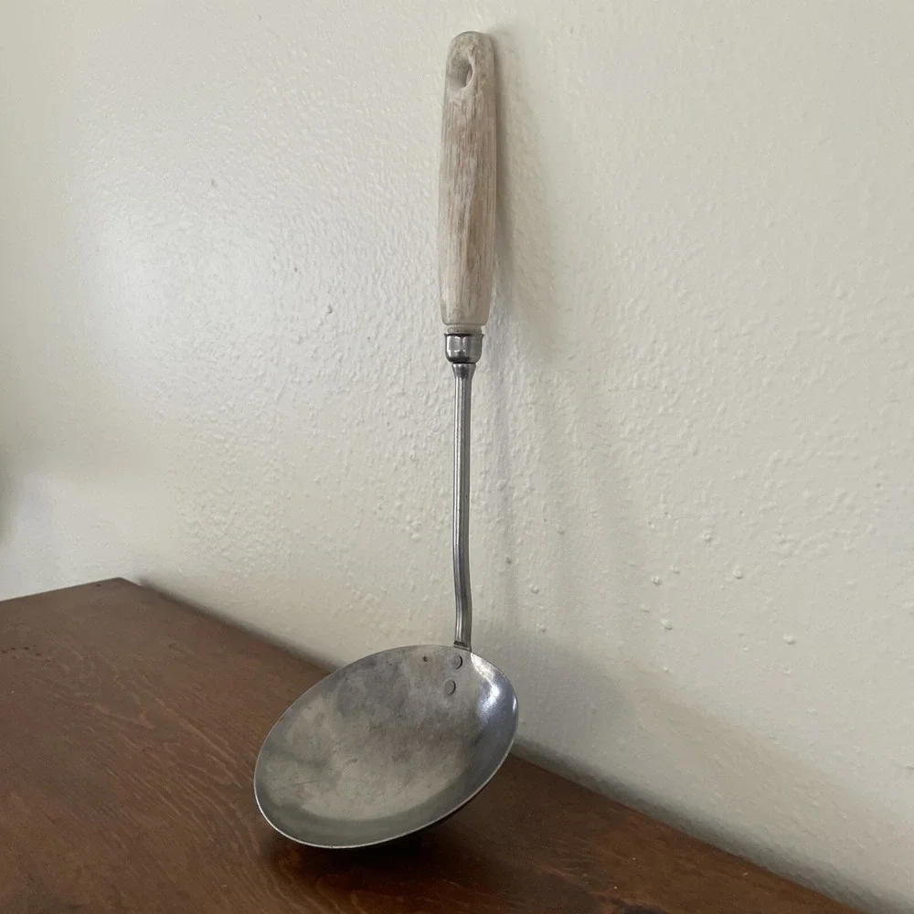 Vtg EKCO Eterna Wood handle‎ 10